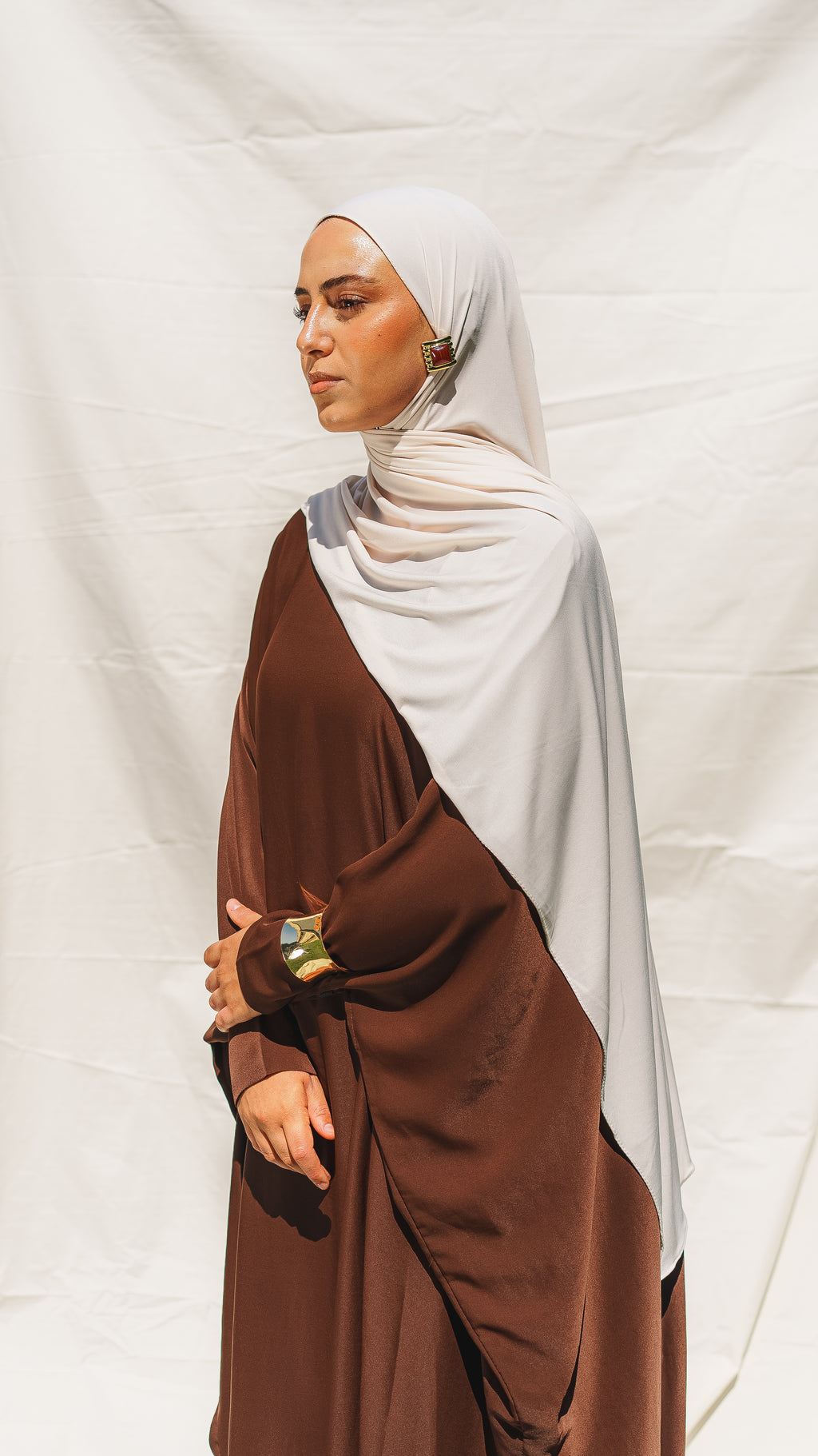 Hijab - Beige Porcelaine