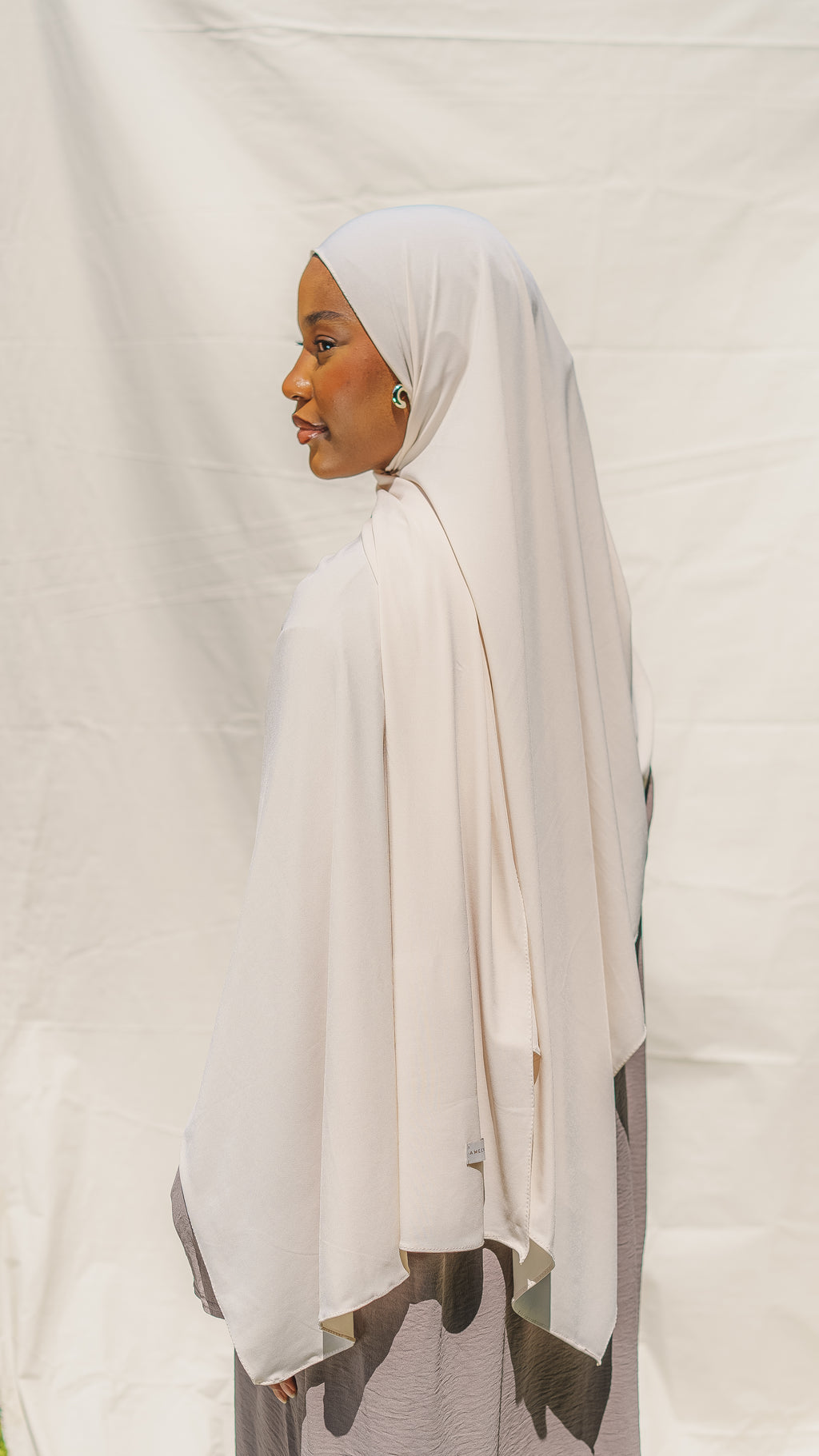 Hijab - Beige Porcelaine