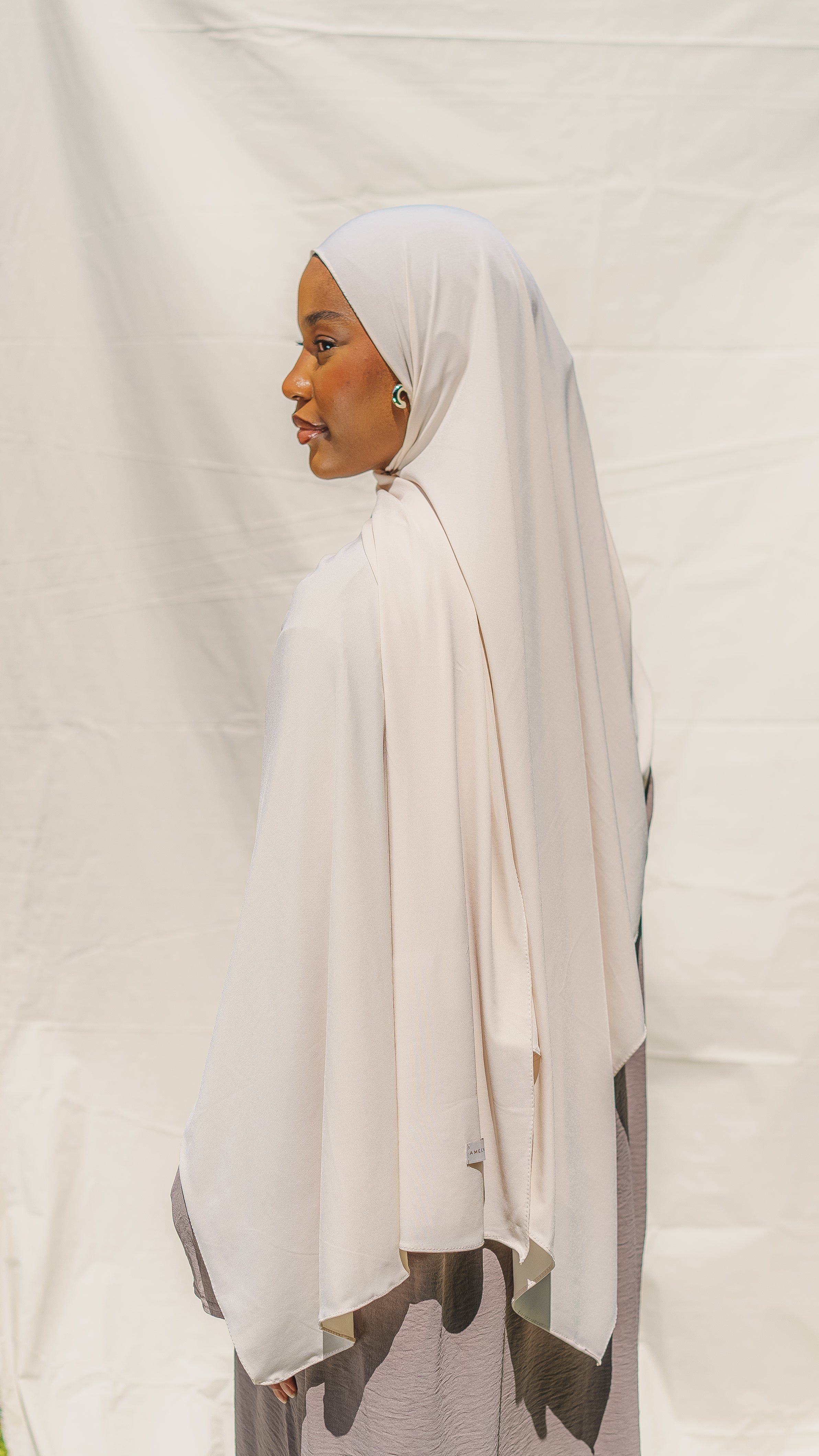 Hijab - Beige Porcelaine