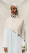 Hijab - Beige Porcelaine