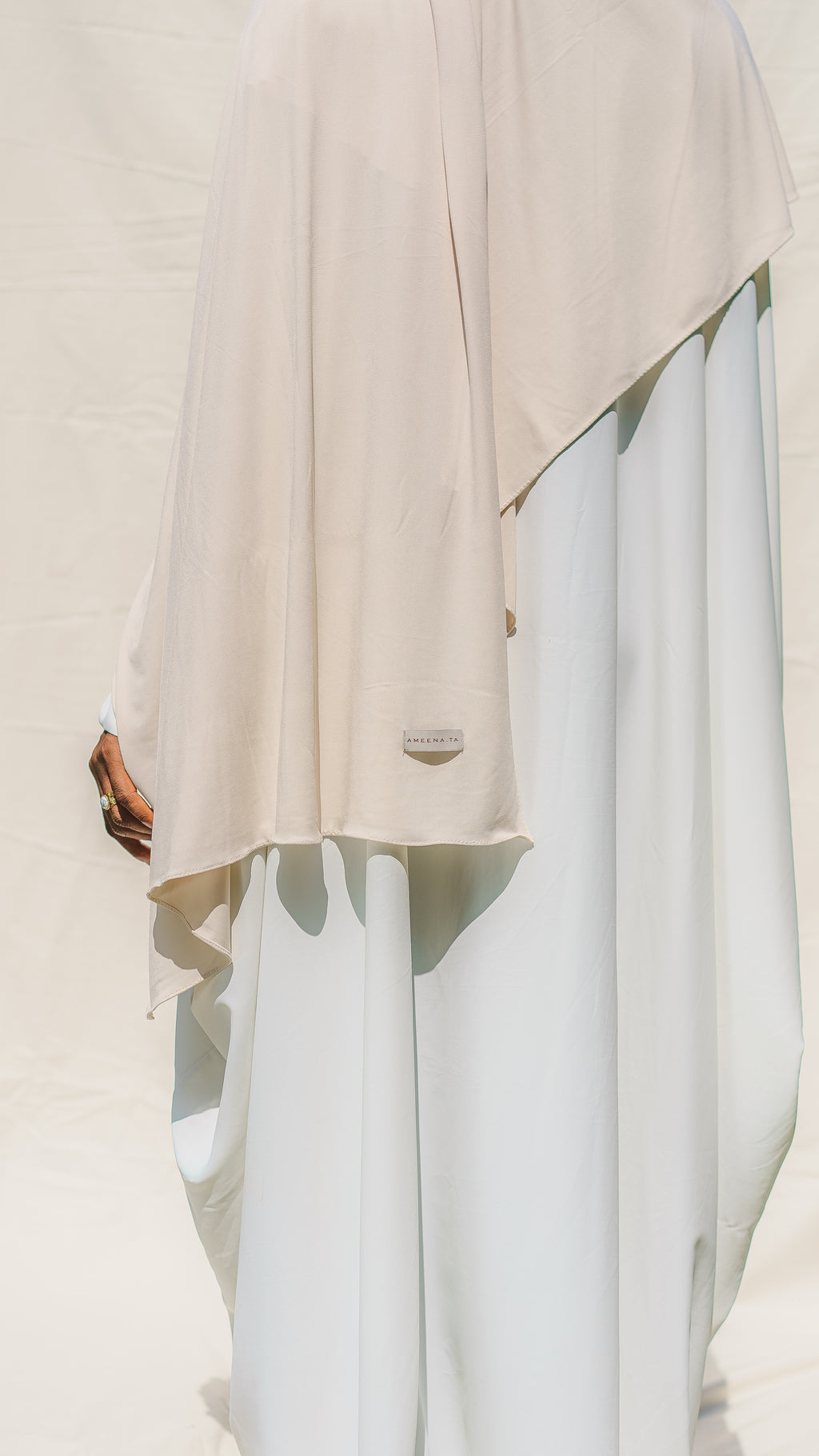 Hijab - Beige Porcelaine