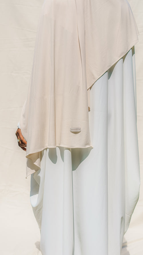 Hijab - Beige Porcelaine
