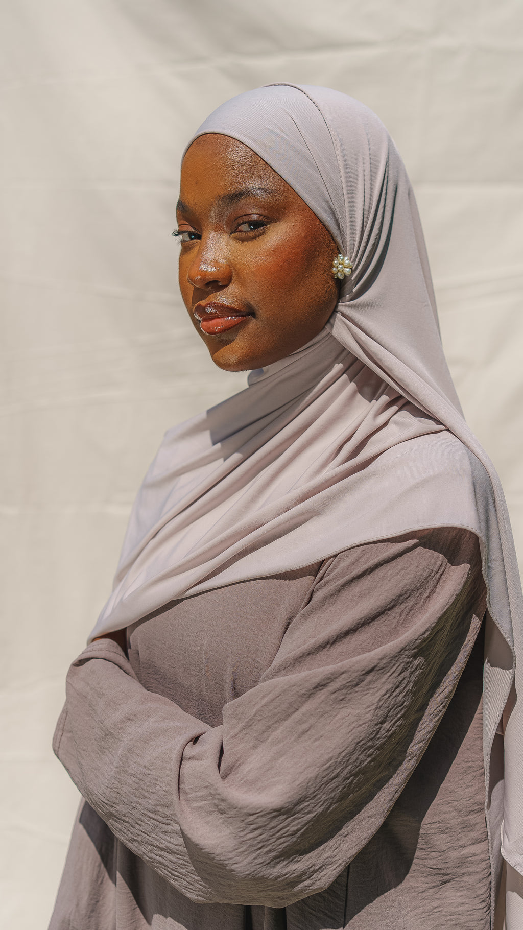 Hijab – Gris Perle